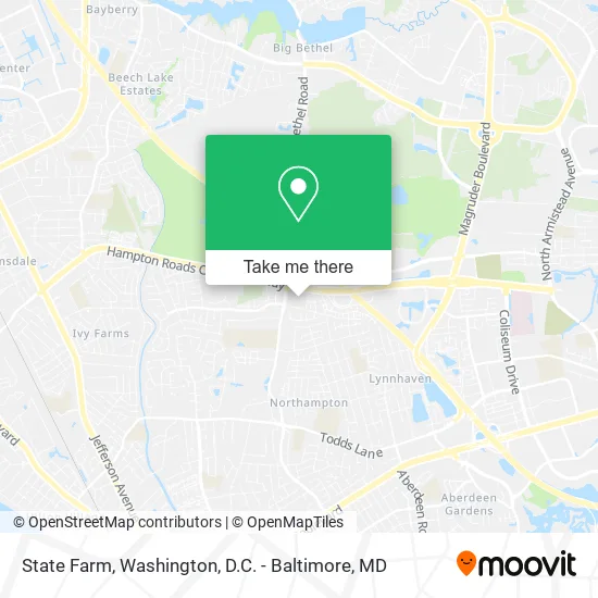 State Farm map