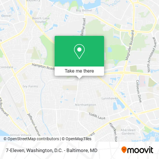 7-Eleven map