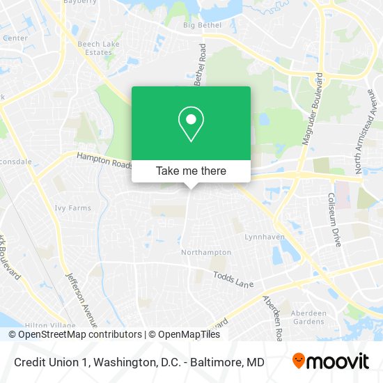 Credit Union 1 map