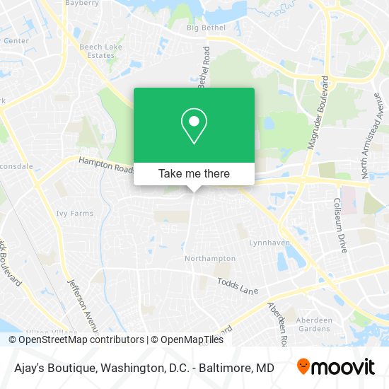 Ajay's Boutique map