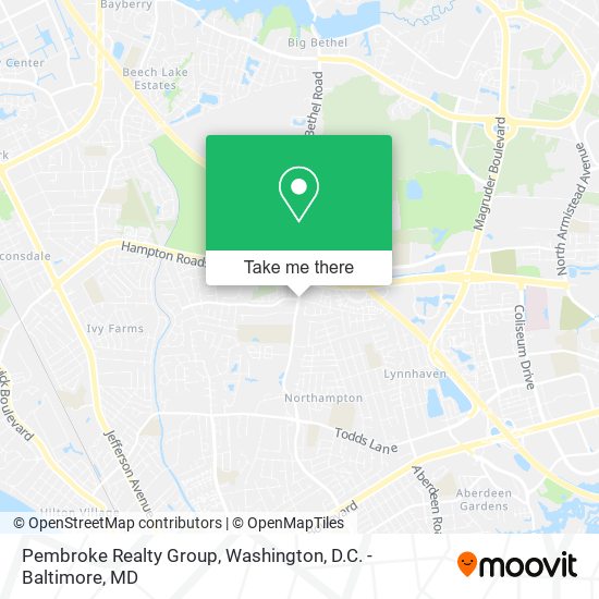 Mapa de Pembroke Realty Group