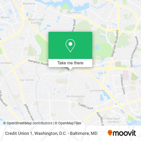 Credit Union 1 map