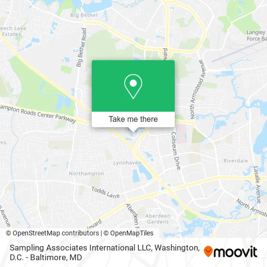Sampling Associates International LLC map