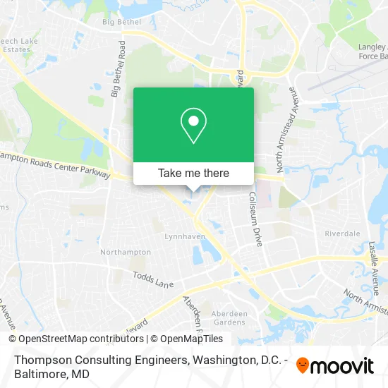Thompson Consulting Engineers map