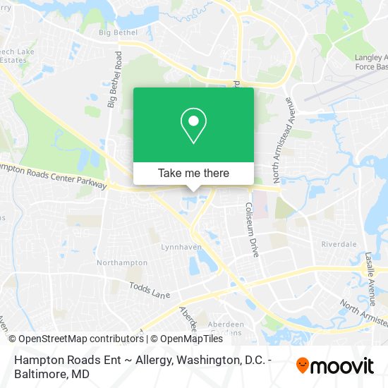 Mapa de Hampton Roads Ent ~ Allergy