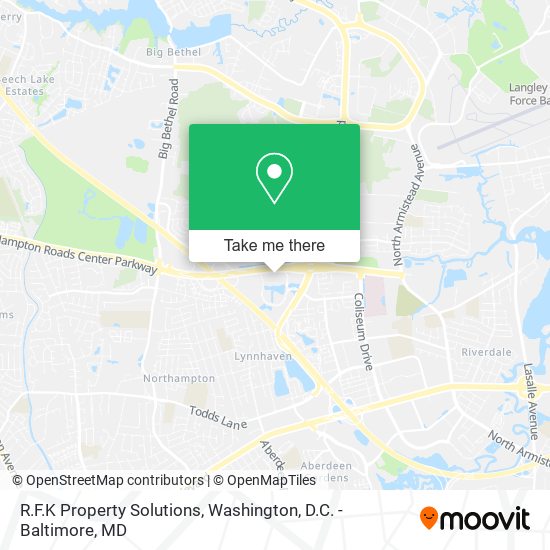 R.F.K Property Solutions map