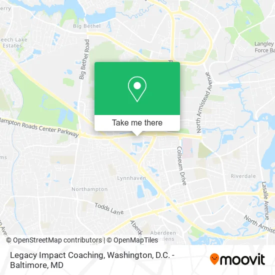 Legacy Impact Coaching map