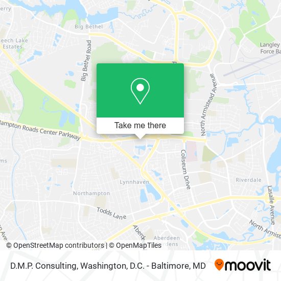 Mapa de D.M.P. Consulting