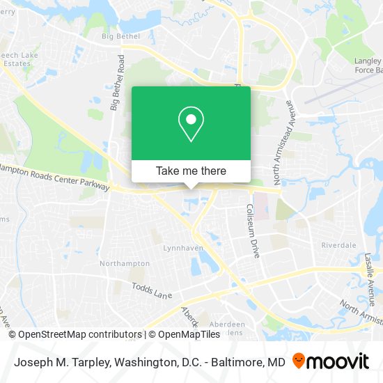 Mapa de Joseph M. Tarpley