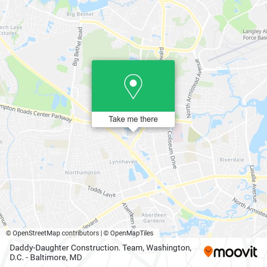 Daddy-Daughter Construction. Team map