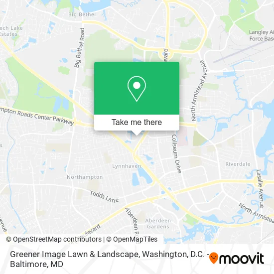 Greener Image Lawn & Landscape map