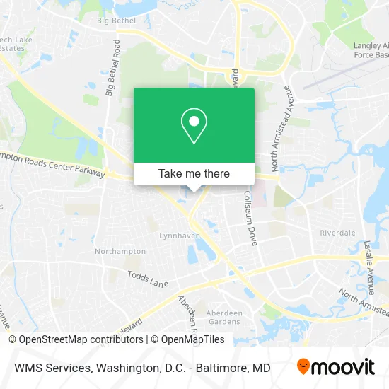 WMS Services map
