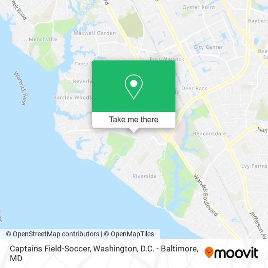 Captains Field-Soccer map