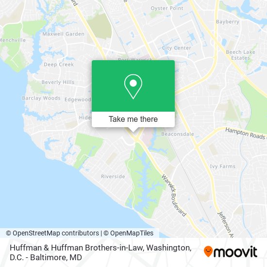 Mapa de Huffman & Huffman Brothers-in-Law