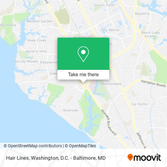 Hair Lines map