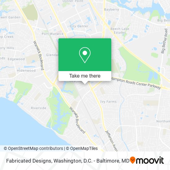 Mapa de Fabricated Designs