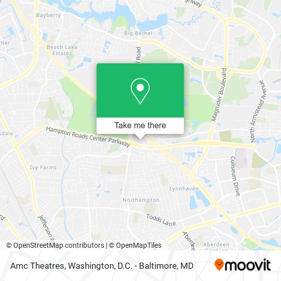 Amc Theatres map