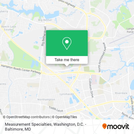 Measurement Specialties map