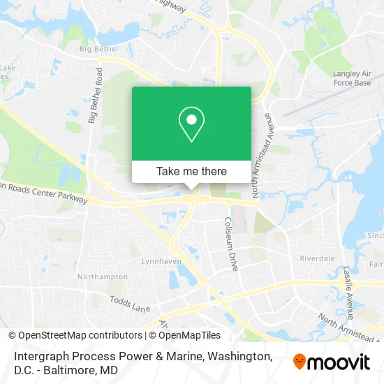 Intergraph Process Power & Marine map