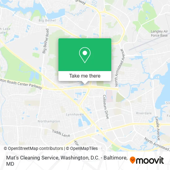 Mat's Cleaning Service map