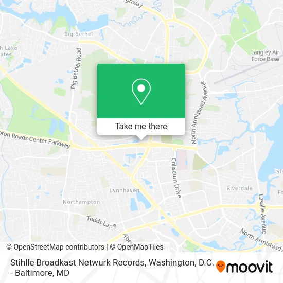 Stihlle Broadkast Netwurk Records map