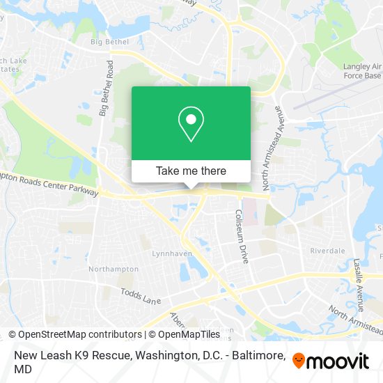 Mapa de New Leash K9 Rescue