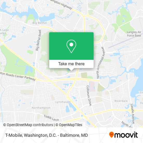 Mapa de T-Mobile