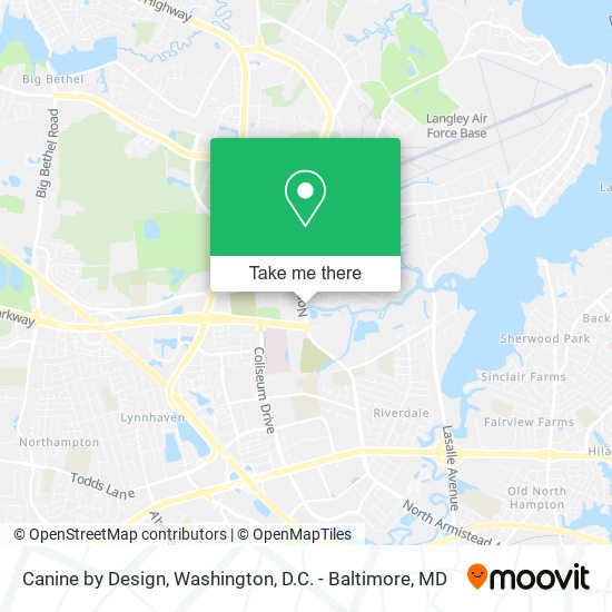 Mapa de Canine by Design