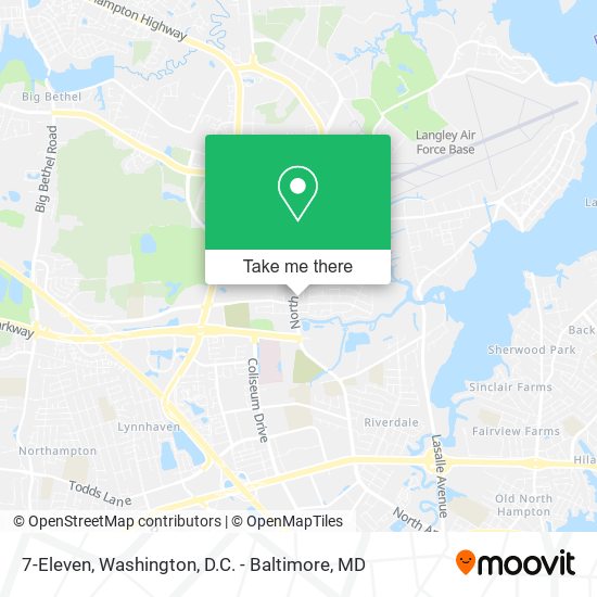 Mapa de 7-Eleven