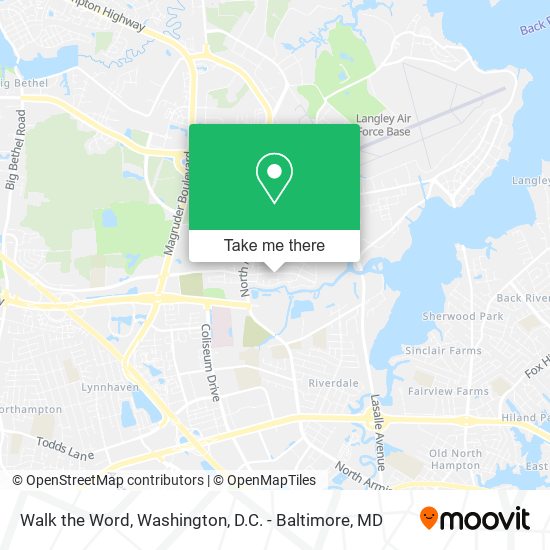 Walk the Word map