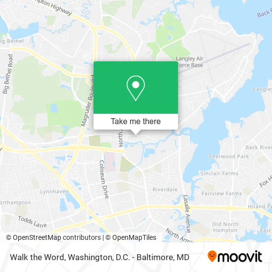 Walk the Word map