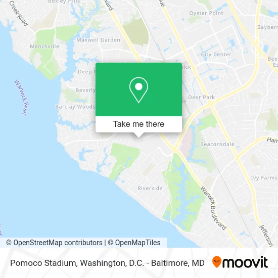 Pomoco Stadium map