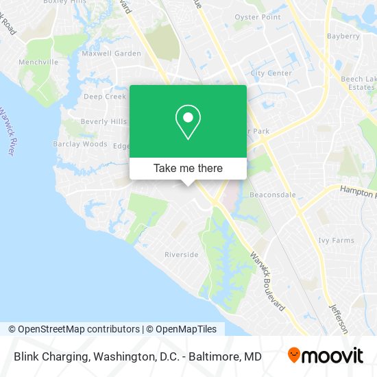 Mapa de Blink Charging