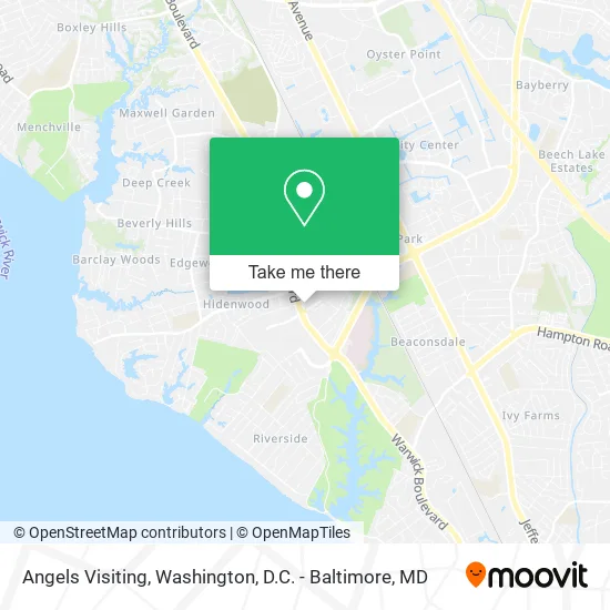 Angels Visiting map