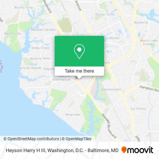 Heyson Harry H III map