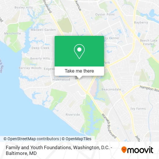 Mapa de Family and Youth Foundations
