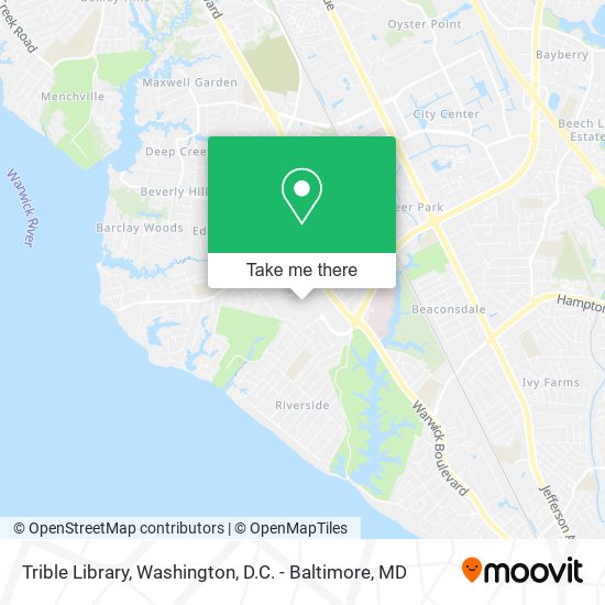 Trible Library map