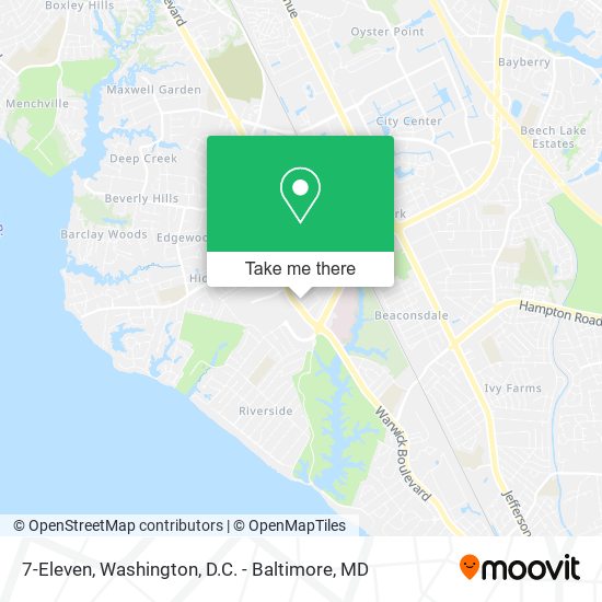 7-Eleven map