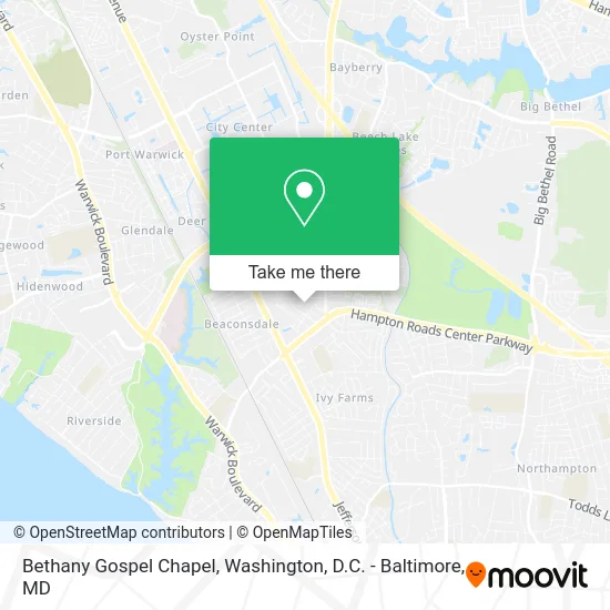 Bethany Gospel Chapel map