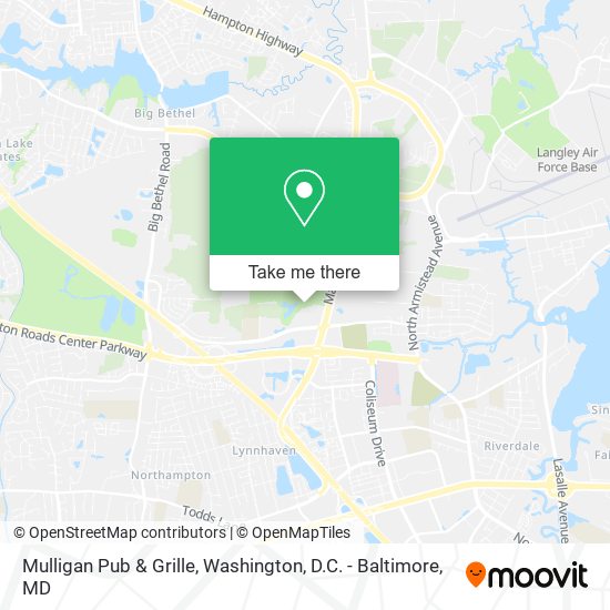 Mulligan Pub & Grille map