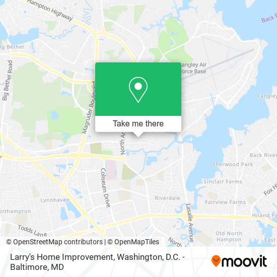 Larry's Home Improvement map