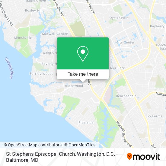Mapa de St Stephen's Episcopal Church