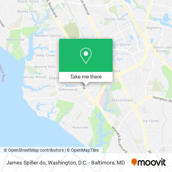 Mapa de James Spiller do