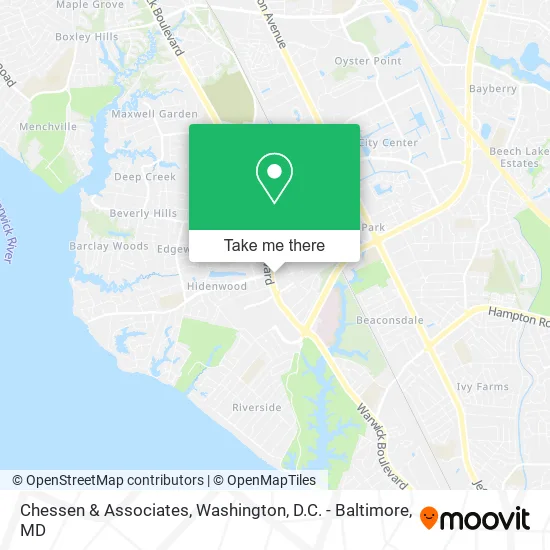 Chessen & Associates map