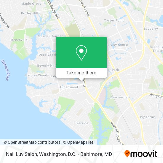 Nail Luv Salon map