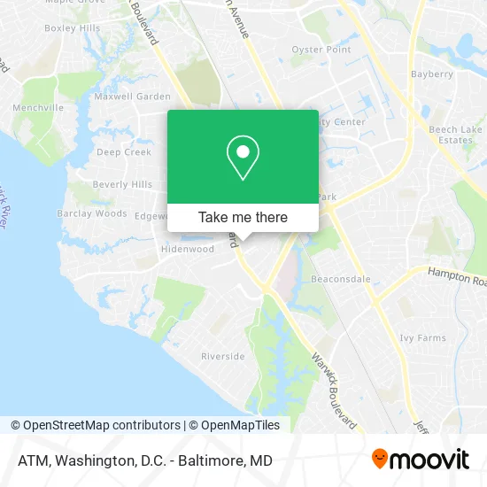 ATM map