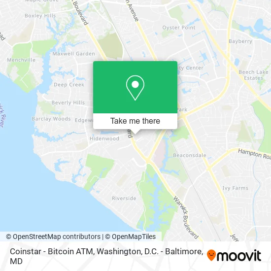 Coinstar - Bitcoin ATM map