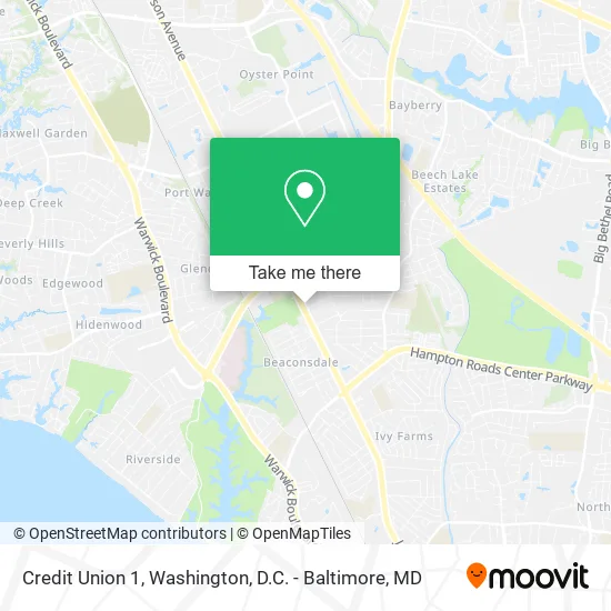 Credit Union 1 map