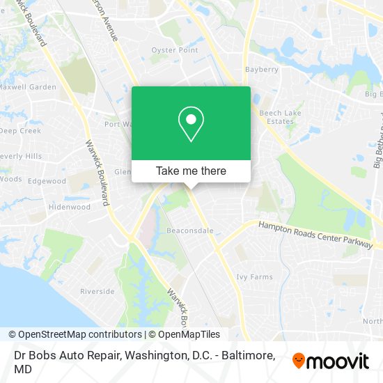 Mapa de Dr Bobs Auto Repair