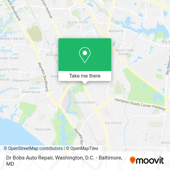 Dr Bobs Auto Repair map